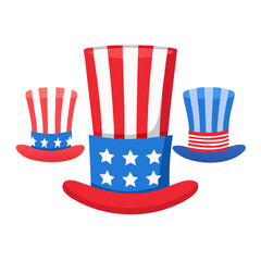 4th of July independence Hat