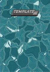 Abstract background for sports jersey pattern