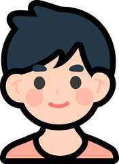 Family Portraits with Happy Expressions – Flat Vector Set