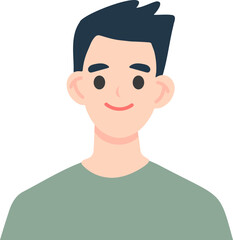 Family Portraits with Happy Expressions – Flat Vector Set