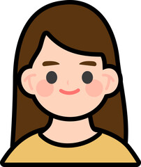 Obraz premium Family Portraits with Happy Expressions – Flat Vector Set