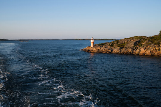 Lighthouse at the baltic sea