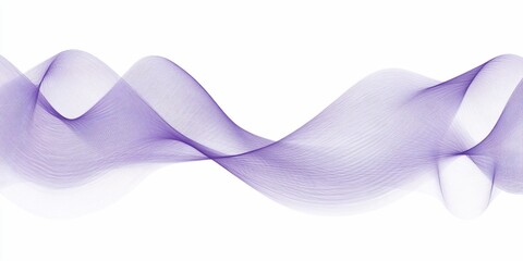 Abstract purple wavy lines