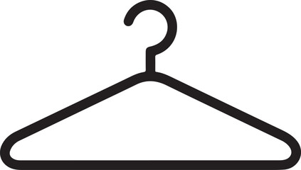The hanger icon. Coat rack symbol.