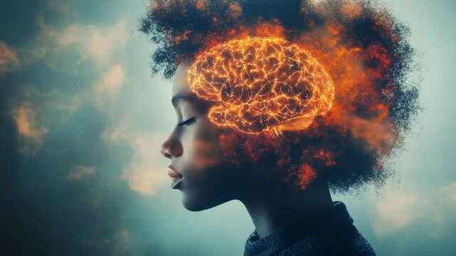 Illuminating the Intellect: A Conceptual Visualization of Cognitive Brilliance