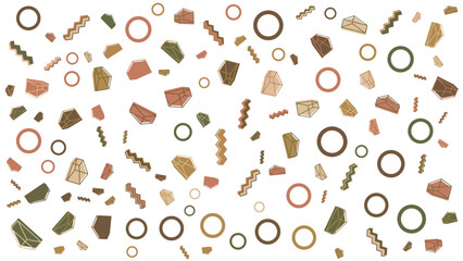 Pattern of diamonds and zigzags, a versatile design element for textiles, backgrounds, packaging, and digital projects requiring geometric visuals.