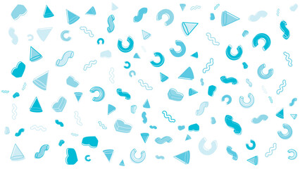 Blue and white geometric pattern suitable for backgrounds, textiles, stationery, and web design projects requiring a modern and stylish touch.