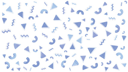 Blue and white geometric pattern suitable for backgrounds, textile prints, packaging design, and digital wallpaper. Modern and versatile design.