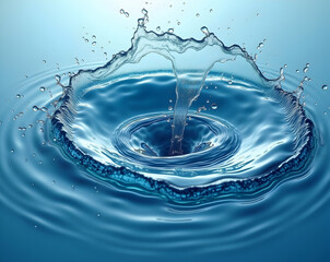 Mesmerizing Fluid Dynamics, A Captivating Visual Representation of Water Swirling in a Vortex, Showcasing the Beauty and Complexity of Nature's Flowing Patterns