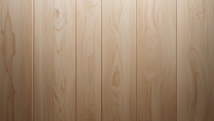 Fototapeta premium Light, natural-toned wooden planks arranged vertically with subtle grain. Offers a clean and simple wood background.