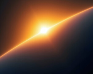 Spectacular Macro Shot of Solar Flare with Soft Gradients, A Visual Symphony of Light, Color and Energy Captivating the Eye and Igniting Imagination