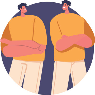 Man with dissociative impostor syndrome