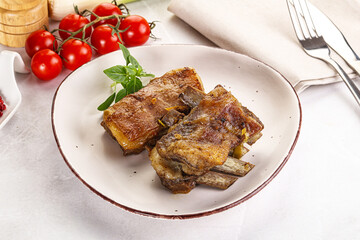 Roasted Lamb ribs with spices