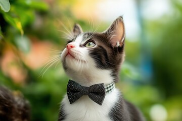 An elegant kitten