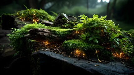 Enchanted Forest Moss & Glow - Fantasy & Magical Realism