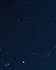Night Sky Specks: Abstract Dark Blue Background