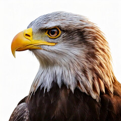 portrait of a bald eagle