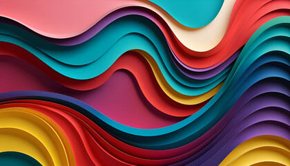 Colorful fluid background dynamic textured geometric element. Modern gradient light vector illustration.