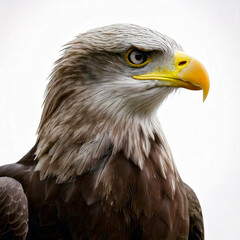 portrait of a bald eagle
