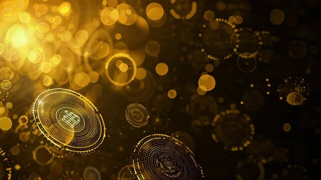 close up of beer bubbles