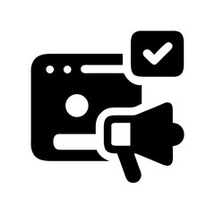 Digital Marketing Icon Design for Business Vector Illustration