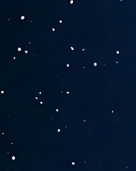 Night Sky: Abstract Dark Blue Background with Glowing Lights