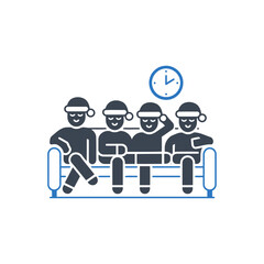 Holiday Group Rest Icon
