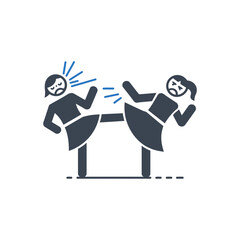 Kicking Fight Icon