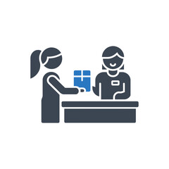 Retail Checkout Service Icon