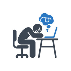 Sleepy Computer User Icon