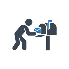 Mail Delivery Service Icon