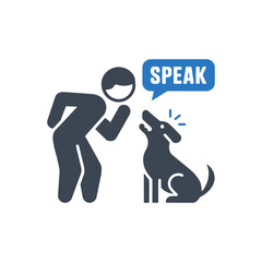 Speak Dog Command Icon
