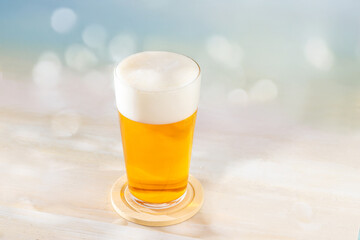 夏のビールイメージ