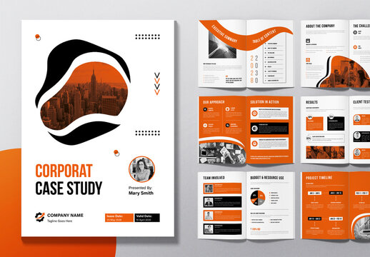 Corporate Case Study Layout