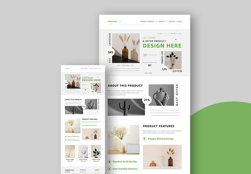 Email Newsletter Template Layout