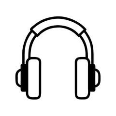 Industrial Ear Protection Muffs for Safety Icon Design