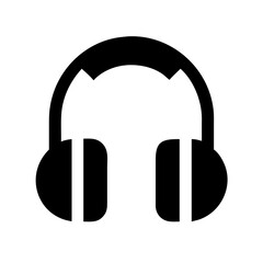 Industrial Ear Protection Muffs for Safety Icon Design