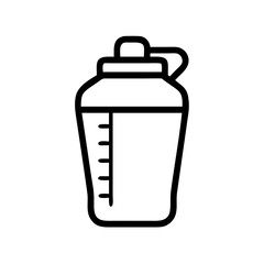 Large Jug for Workout Hydration Icon Design