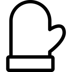 Winter Gloves Icon