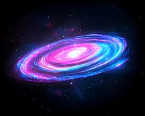 Obraz premium Spiral Galaxy in Space