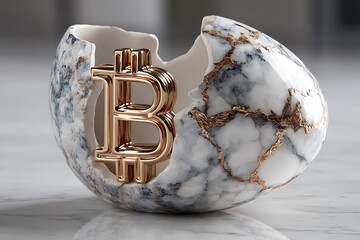 Crypto Egg; Digital Currency; Broken Shell