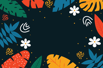 flower background design for wedding card