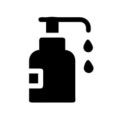 Sanitizer or Dispenser Pump Icon Design