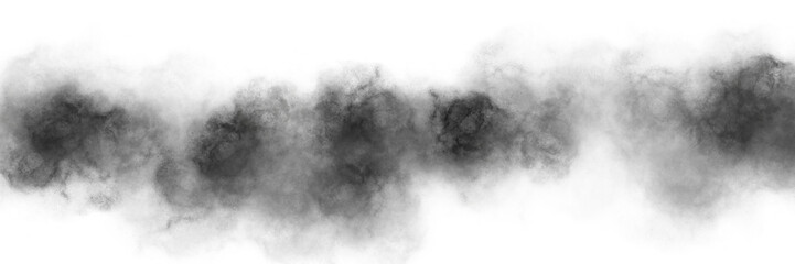 Dense Black Dust and Smoke Texture