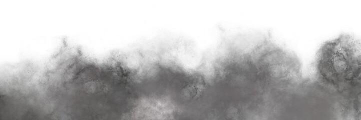 Dark Dusty Smoke Effect Abstract element