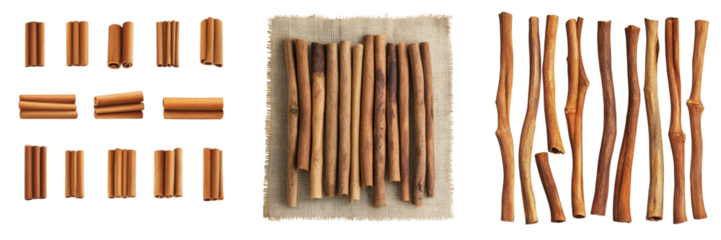 Natural Wood Sticks and Pieces For Crafting and Decoration Ideas