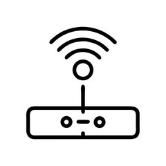 Wireless Network Connection Panel Icon Design