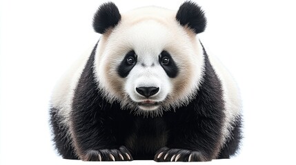 Obraz premium Panda Wild Animal PNG Cut-Out for Digital Art, Design, and Illustration Use -