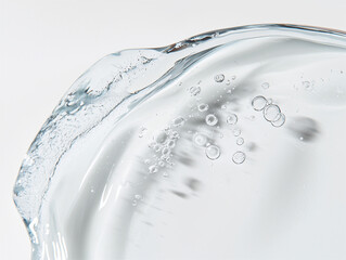 commercial beauty shot, cosmetic texture and drop