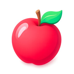cute fruit icon 3D